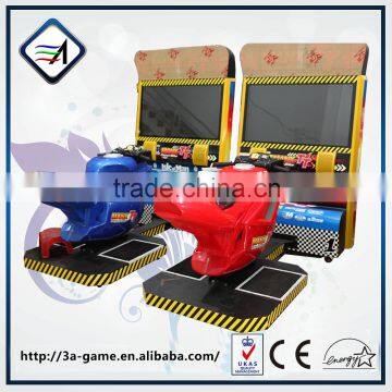 42''LCD Simulator Diving Dynamic Manx TT Motor Bike Racing Game For Sale