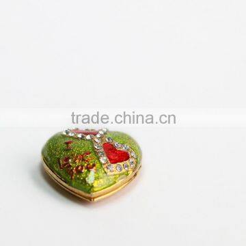 New Fashion Pewter Enamel Open Heart Pendant photo-2