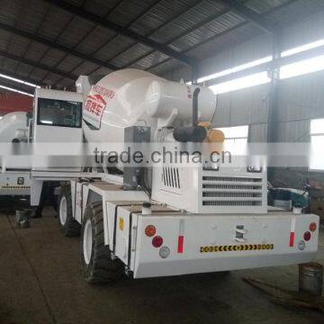 China 2016 Famous Type Small Concrete Mixer With Self Loading Function photo-2