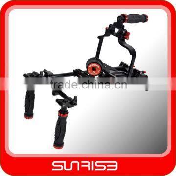 Pro Shoulder Pad DSLR Rigs Shoulder Stabilizer + Camera Cage For 5D II