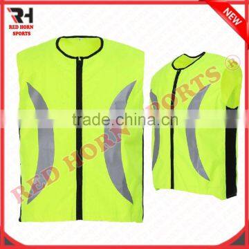 High Visibility Safet Reflective Vest, Polyester Lining