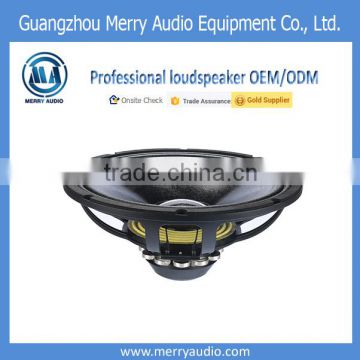 15 inch woofer speaker with Neodymium for professional audio