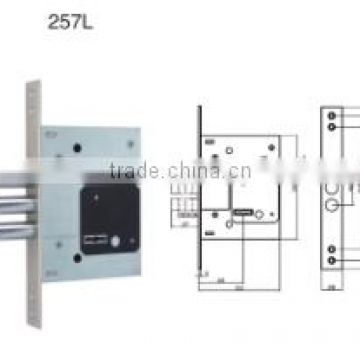 east europe leaf keys mortise lock body