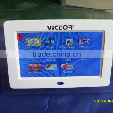 Promotional 7" digital photo frame, lcd photo frame for advertising