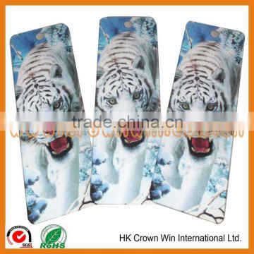 Customized 3D lenticular bookmark