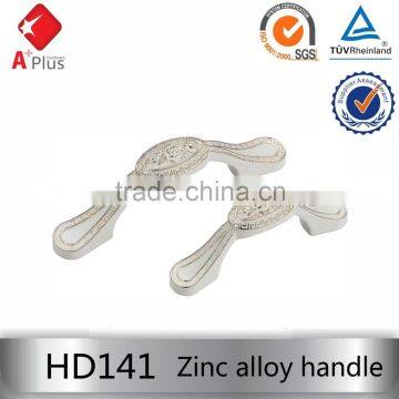 HD141 high quality furniture zinc alloy handle for kitchen cabinet