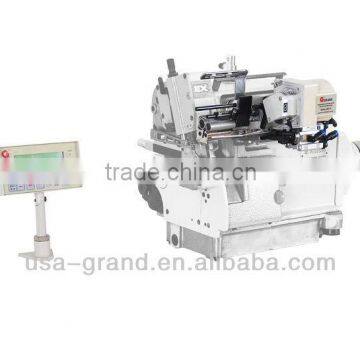 Microcomputer control (18 Section )elastic metering & cutting tape device(for Pegasus overlock)