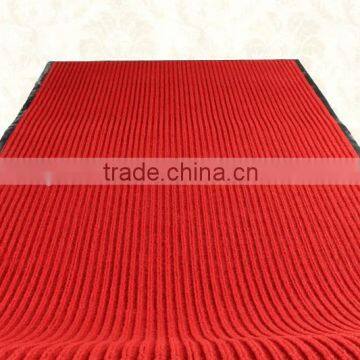 Easy to clean PP stripe PVC floor carpet