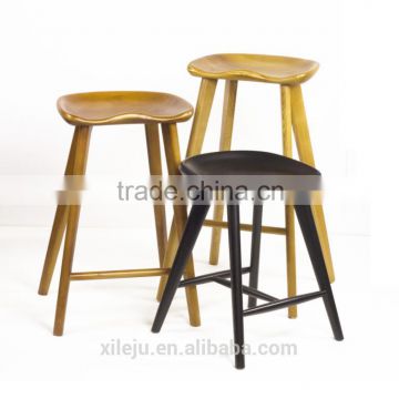 Tractor stools ash wood bar chair nordic style club chair