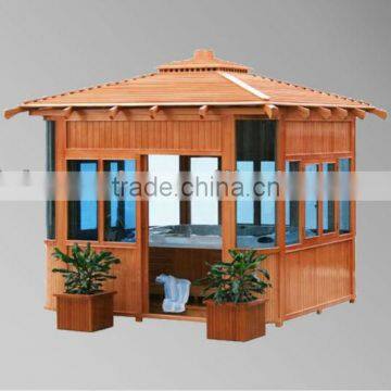 Waterproof wooden spa gazebo