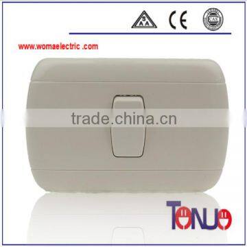 South American 1 gang wall switch and socket