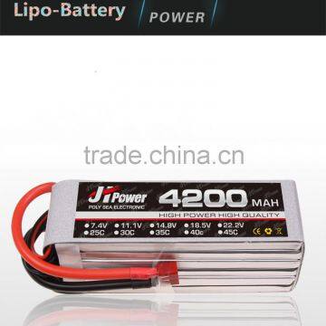 Ithium polymer battery 11.1v 4500mah 3S For RC airplane/helicopter Battery