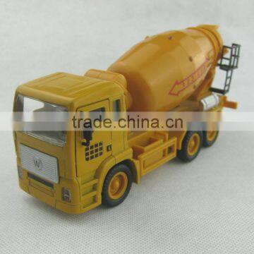 1:50 mixer truck model, truck with grout mixer and water tank