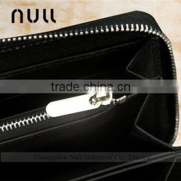 Durable Canvas Leather Zipper Card Holder Wallet for Men photo-6