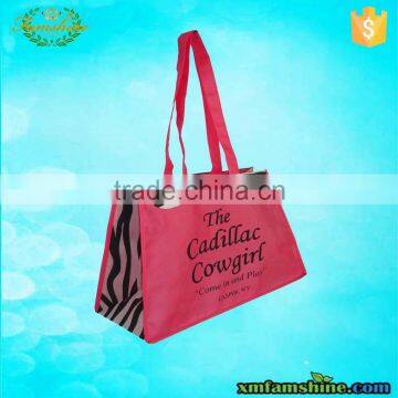 reusable non woven cute shop bags