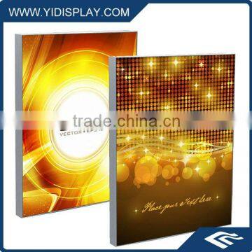 LED optical lens light box sign frame