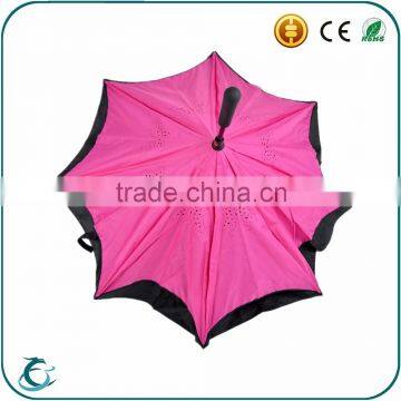Modern Design Function Double Layer Inverted Umbrella for Cars photo-3