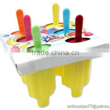 FDA Silicone Ice Lolly Maker Flexible Ice Cream Mould photo-3