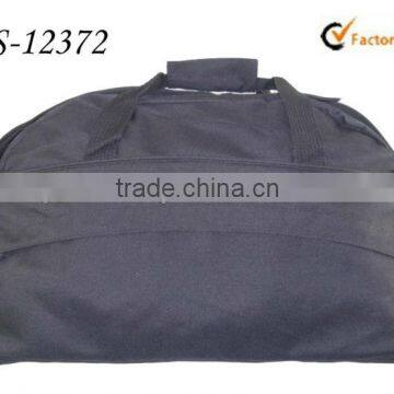 2015 Polyester Black travel time bag