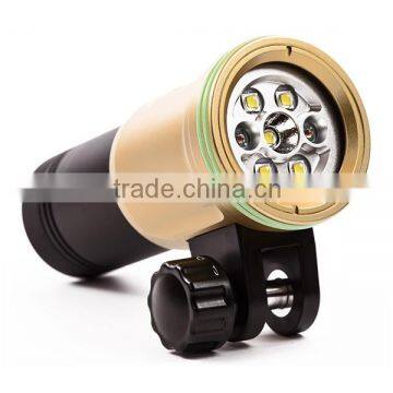 Wholesale Price Underwater Waterproof Torch For Diving Photo / Video photo-4