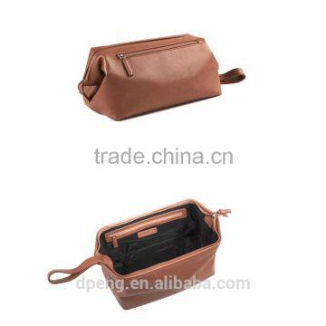 Hot Selling Leather Travel Wash Bag Fashion Toilet Bag For Men                        
                                                Quality Choice