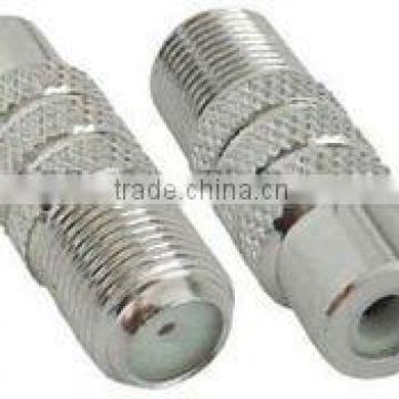 Zinc material tv antenna F female connector