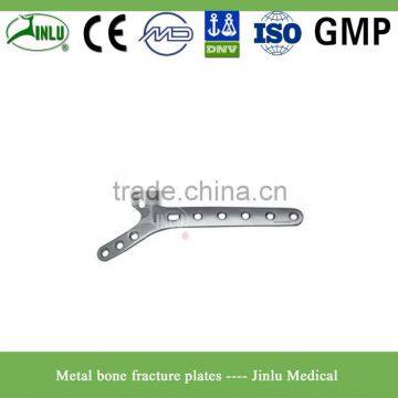 Y type humeral fossa plate orthopedic implant