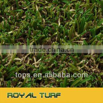 non-falt synthetic grass for garden with U shaped fiber