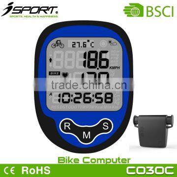 Most Multifunctional Exercise Wireless Bike Thermometer with Heart Rate