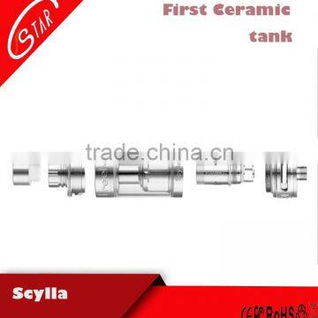 2015 Best Sub Ohm Tank Starre Pro Tank 2016 New Sub Ohm Tank Caremic Coil Tank Scylla