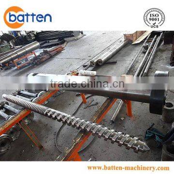 extruder twin parallel screw barrel exporter for plastic machine