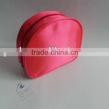 2015 fashion satin cosmetic bag