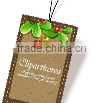 clothes paper hang tag