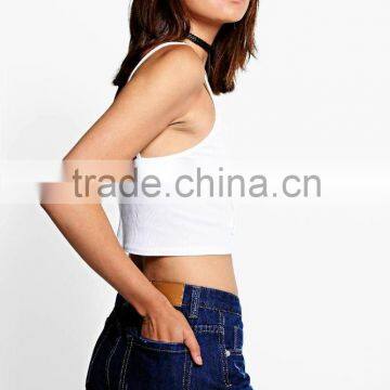 New Design Fashion Women Hotpants Crochet Trim Women Denim Shorts