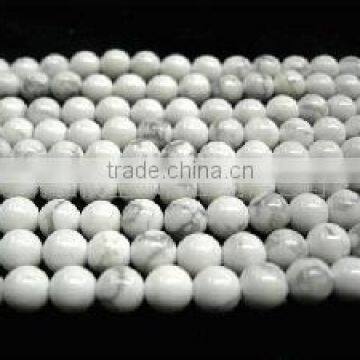 white Turquoise beads semi-finished products