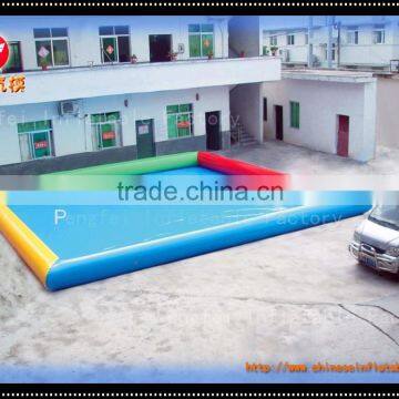 2015 hot selling pvc inflatable water pool