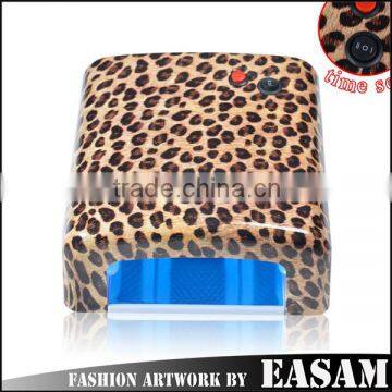 Easam hot leopard print 36w uv lamp 818