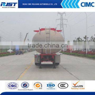 CIMC 45 m3 Tri Axle Fuel Tank Semi Trailer/aluminum Alloy Tanker/liquid Tanker Semi Trailer photo-4
