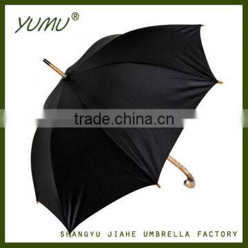 Black Wood Umbrella 23", Umbrellas Wood