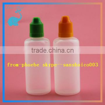 ejuice pet plastic bottle 50ml for e liquid bottle 10ml 15ml with white child proof and tamper proof cap