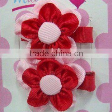 Hot-sales handmade flower hair clip for kids