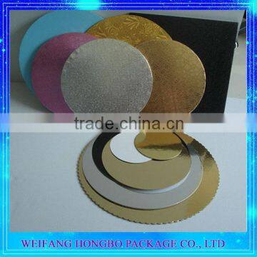 Alibaba Test Factory Color Cardboard Paper Tray With SGS Test For Cake Base