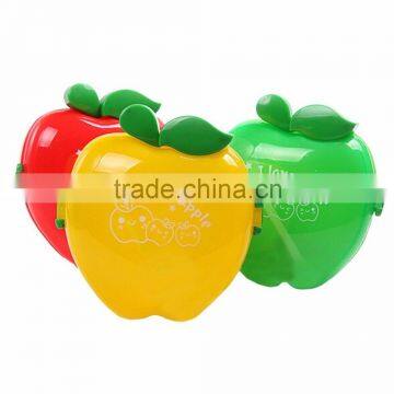 apple shape lunch box with spoon