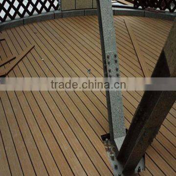 WPC decking support keel wood slat waterproof