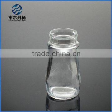 Glass Spice Shaker Bottle Glass Spice Bottles Glass Bottles for Pepper/spice With Screw Caps photo-3