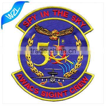 2016 Cheap Wholesale Hand Embroidered Sublimation Patch No Minimum