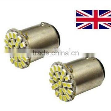 100% Waterproof BA15S/BA15D/BAY15D 9 Leds 12v 24v Motorcyel LED Bulb photo-4