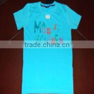 Light Blue Color Mens T-Shirt