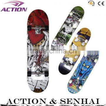 31*8 Inch EN 13613 100% Canadian maple maple wood skateboard cheap for sale