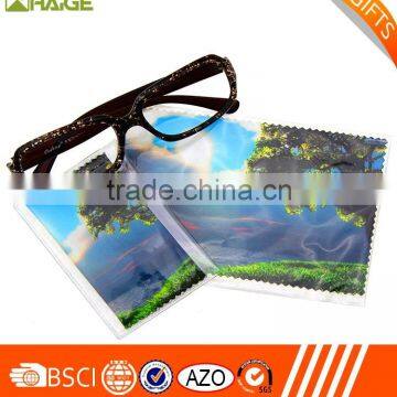 Popular hot sale digital printing microfiber lens cloth